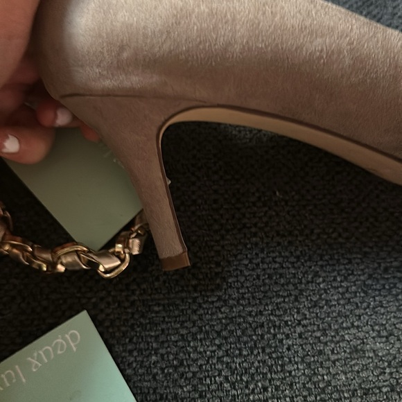 nine W. beige pointed heels - Picture 6 of 6